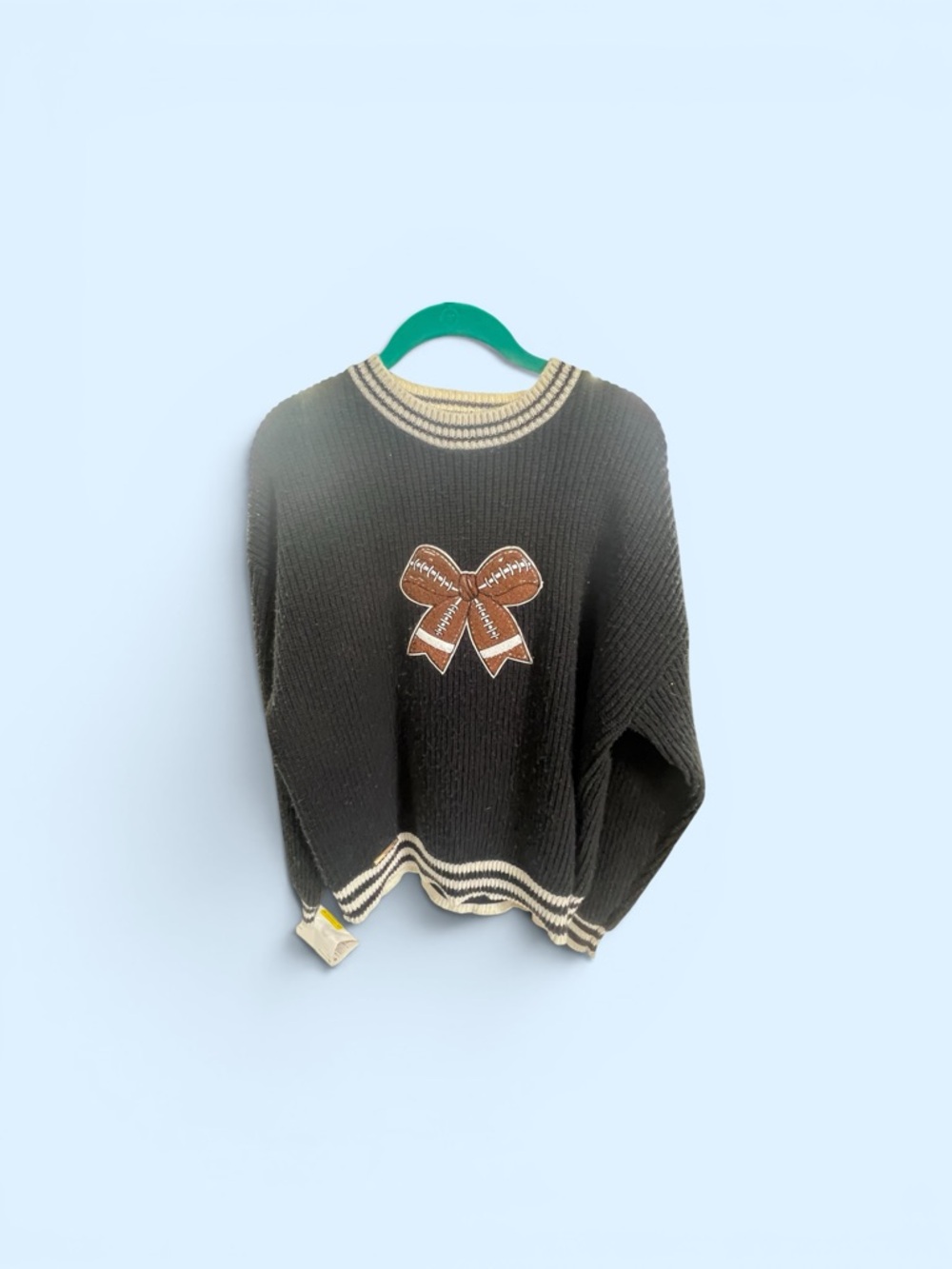 Simply Southern Harper Football Sweater - Picture 2 of 3